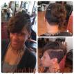 Short cut with weave